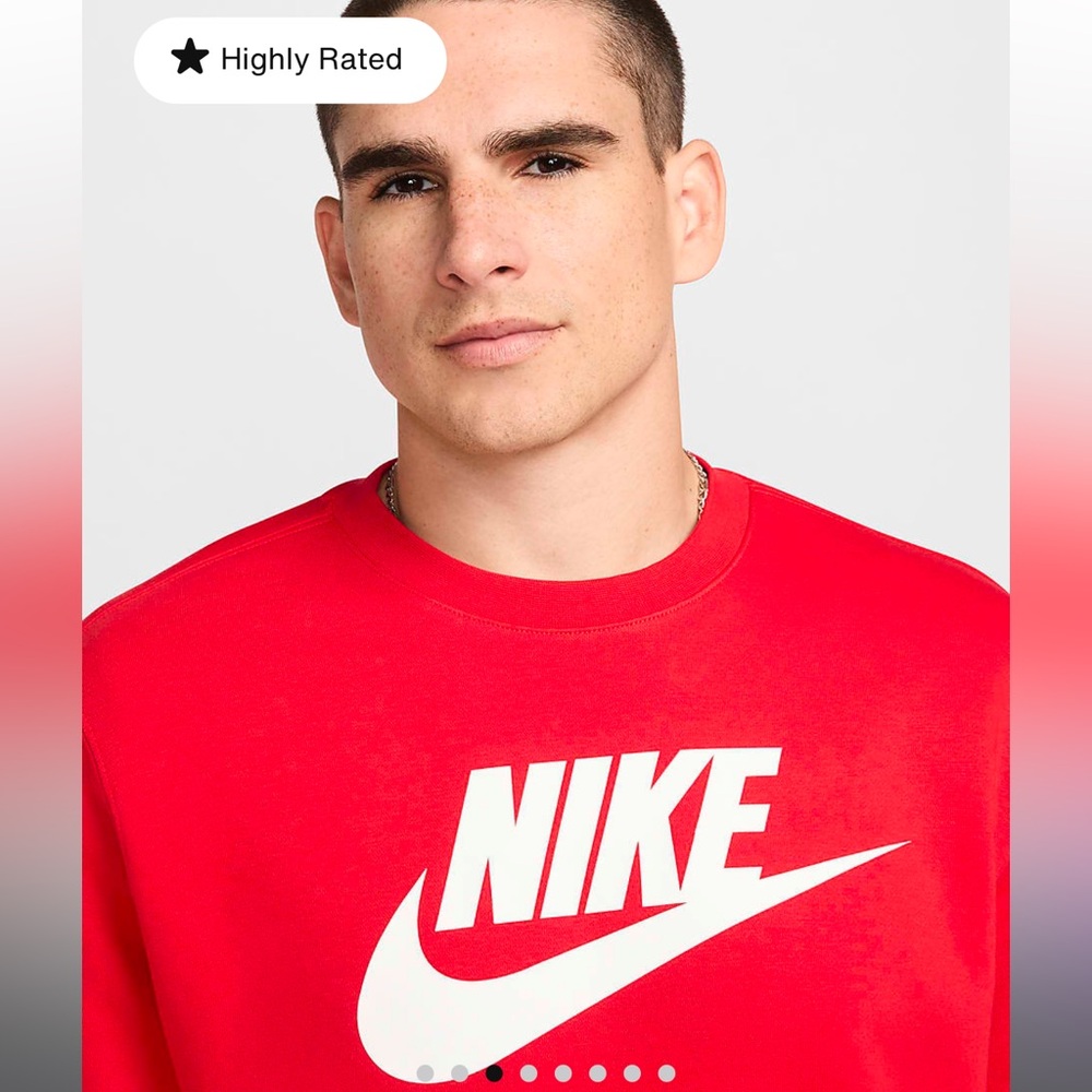 NWT Nike Sweatshirt Green Men’s Large